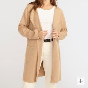 J CREW Juliette collarless sweater-blazer Size XS